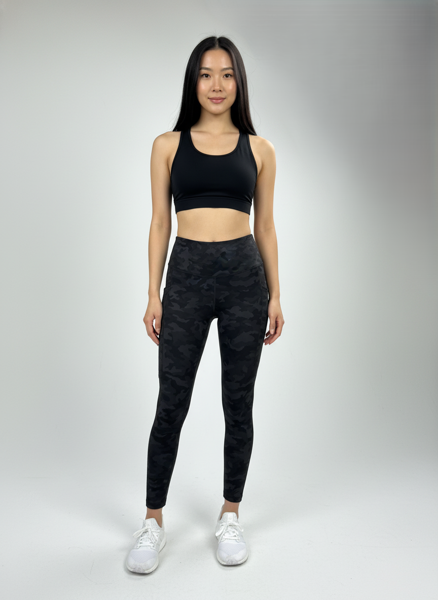 Camouflage legging