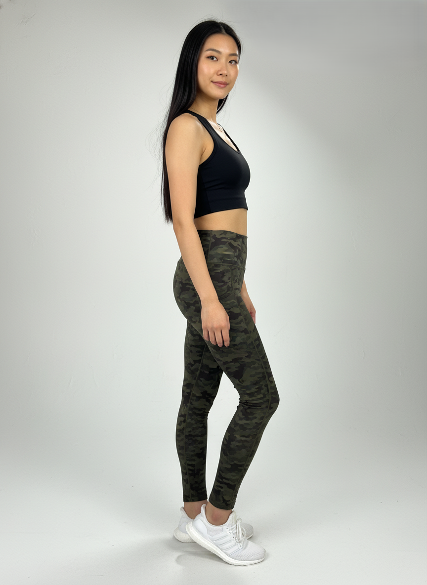 Camouflage legging